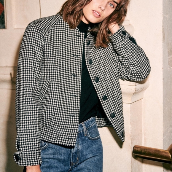 Sezane Mike Wool Jacket - Picture 3 of 13